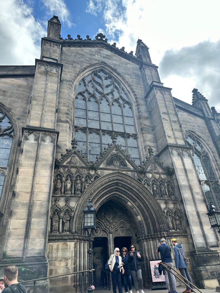 St Giles' Cathedral front entry 