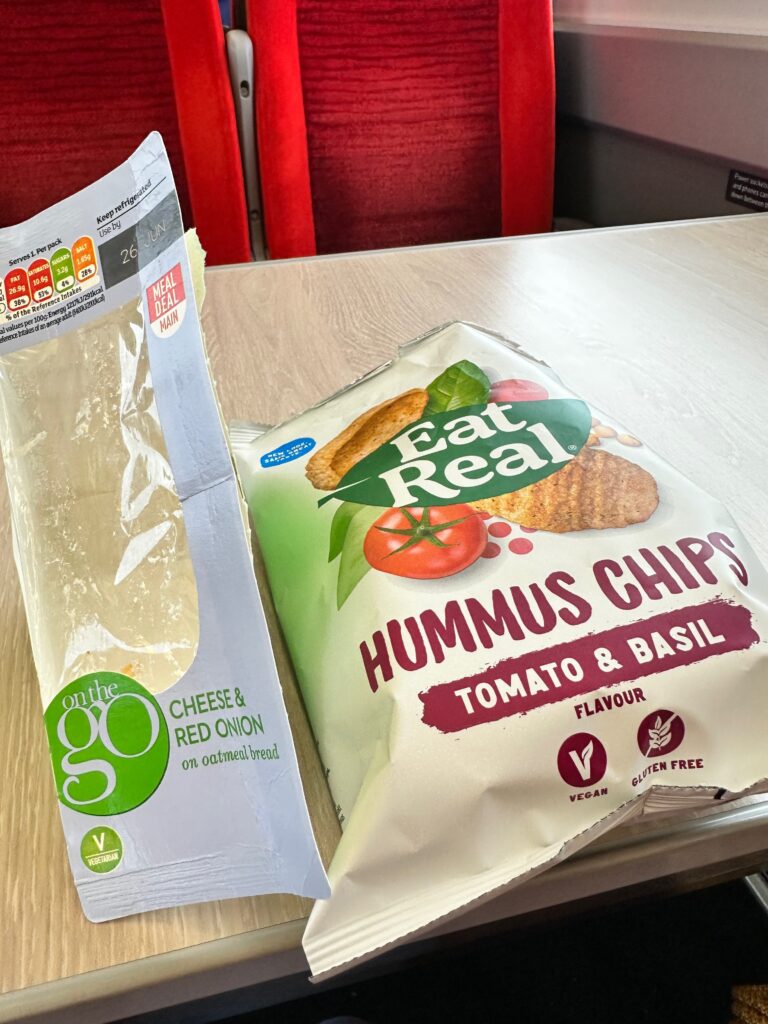 Sandwich and Chips "crisps" from Tesco