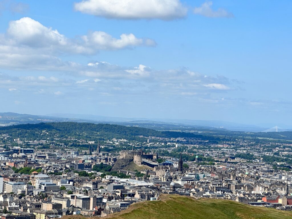 View of Edinburgh from Arthur's Seat 