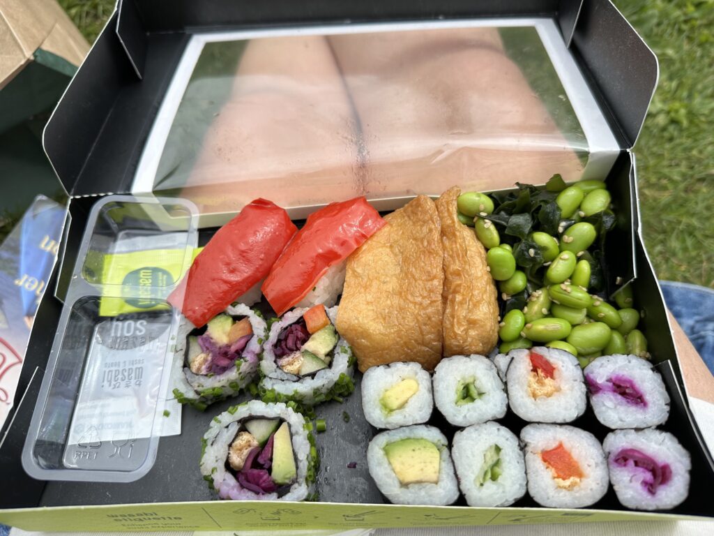 Vegetarian Sushi Box 